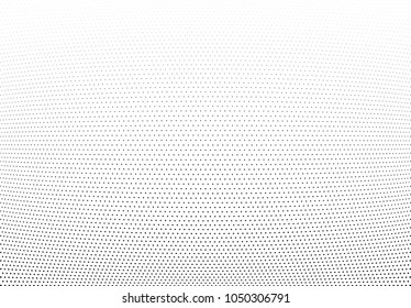 Abstract halftone wave dotted background. Halftone twisted grunge pattern, dot, circle.  Vector modern optical halftone pop art texture for poster, business card, cover, label mock-up, sticker layout