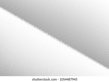 Abstract halftone wave dotted background. Halftone twisted grunge pattern, dot, circle.  Vector modern optical halftone pop art texture for poster, business card, cover, label mock-up, sticker layout