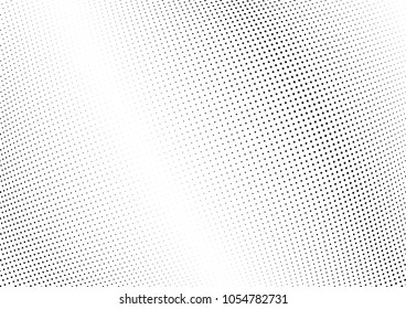 Abstract halftone wave dotted background. Halftone twisted grunge pattern, dot, circle.  Vector modern optical halftone pop art texture for poster, business card, cover, label mock-up, sticker layout