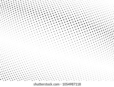 Abstract halftone wave dotted background. Halftone twisted grunge pattern, dot, circle.  Vector modern optical halftone pop art texture for poster, business card, cover, label mock-up, sticker layout