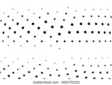 Abstract halftone wave dotted background. Halftone twisted grunge pattern, dot, circle.  Vector modern optical halftone pop art texture for poster, business card, cover, label mock-up, sticker layout