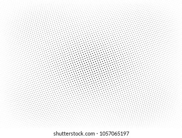 Abstract halftone wave dotted background. Halftone twisted grunge pattern, dot, circle.  Vector modern optical halftone pop art texture for poster, business card, cover, label mock-up, sticker layout