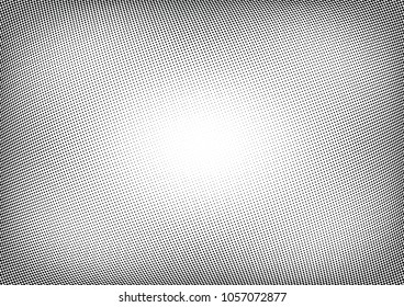 Abstract halftone wave dotted background. Halftone twisted grunge pattern, dot, circle.  Vector modern optical halftone pop art texture for poster, business card, cover, label mock-up, sticker layout
