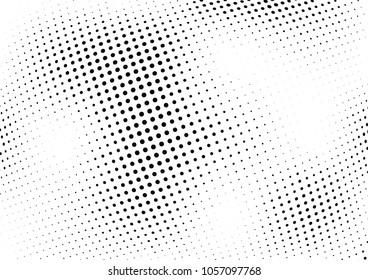 Abstract halftone wave dotted background. Halftone twisted grunge pattern, dot, circle.  Vector modern optical halftone pop art texture for poster, business card, cover, label mock-up, sticker layout