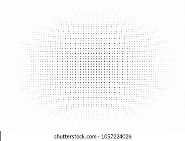 Abstract halftone wave dotted background. Halftone twisted grunge pattern, dot, circle.  Vector modern optical halftone pop art texture for poster, business card, cover, label mock-up, sticker layout