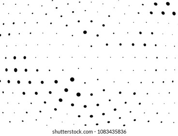Abstract halftone wave dotted background. Halftone twisted grunge pattern, dot, circle.  Vector modern optical halftone pop art texture for poster, business card, cover, label mock-up, sticker layout