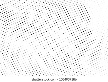 Abstract halftone wave dotted background. Halftone twisted grunge pattern, dot, circle.  Vector modern optical halftone pop art texture for poster, business card, cover, label mock-up, sticker layout