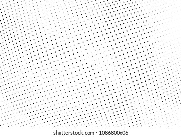 Abstract halftone wave dotted background. Halftone twisted grunge pattern, dot, circle.  Vector modern optical halftone pop art texture for poster, business card, cover, label mock-up, sticker layout