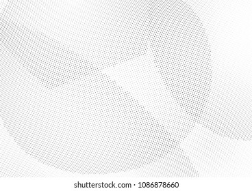 Abstract halftone wave dotted background. Halftone twisted grunge pattern, dot, circle.  Vector modern optical halftone pop art texture for poster, business card, cover, label mock-up, sticker layout