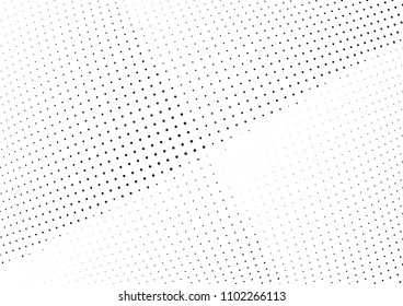 Abstract halftone wave dotted background. Halftone twisted grunge pattern, dot, circle.  Vector modern optical halftone pop art texture for poster, business card, cover, label mock-up, sticker layout