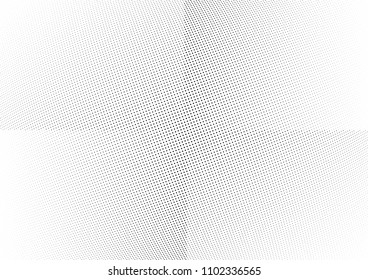 Abstract halftone wave dotted background. Halftone twisted grunge pattern, dot, circle.  Vector modern optical halftone pop art texture for poster, business card, cover, label mock-up, sticker layout