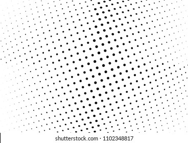 Abstract halftone wave dotted background. Halftone twisted grunge pattern, dot, circle.  Vector modern optical halftone pop art texture for poster, business card, cover, label mock-up, sticker layout