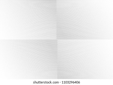 Abstract halftone wave dotted background. Halftone twisted grunge pattern, dot, circle.  Vector modern optical halftone pop art texture for poster, business card, cover, label mock-up, sticker layout