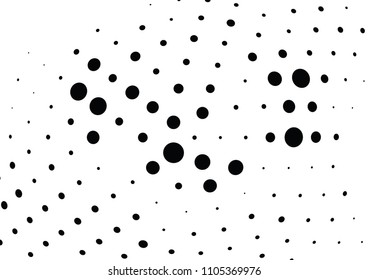 Abstract halftone wave dotted background. Halftone twisted grunge pattern, dot, circle.  Vector modern optical halftone pop art texture for poster, business card, cover, label mock-up, sticker layout