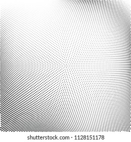 Abstract halftone wave dotted background. Halftone twisted grunge pattern, dot, circle.  Vector modern optical halftone pop art texture for poster, business card, cover, label mock-up, sticker layout
