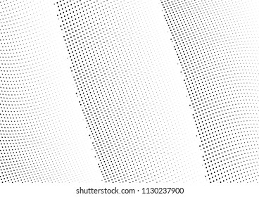 Abstract halftone wave dotted background. Halftone twisted grunge pattern, dot, circle.  Vector modern optical halftone pop art texture for poster, business card, cover, label mock-up, sticker layout