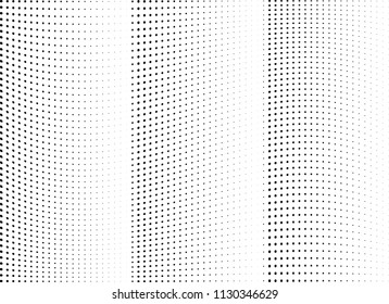 Abstract halftone wave dotted background. Halftone twisted grunge pattern, dot, circle.  Vector modern optical halftone pop art texture for poster, business card, cover, label mock-up, sticker layout