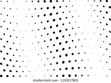 Abstract halftone wave dotted background. Halftone twisted grunge pattern, dot, circle.  Vector modern optical halftone pop art texture for poster, business card, cover, label mock-up, sticker layout