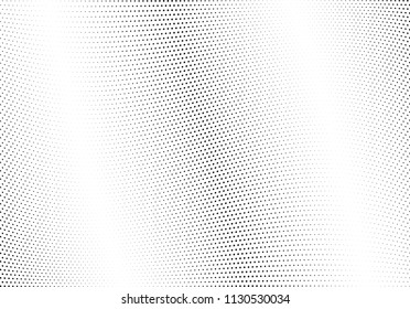 Abstract halftone wave dotted background. Halftone twisted grunge pattern, dot, circle.  Vector modern optical halftone pop art texture for poster, business card, cover, label mock-up, sticker layout
