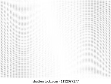 Abstract halftone wave dotted background. Halftone twisted grunge pattern, dot, circle.  Vector modern optical halftone pop art texture for poster, business card, cover, label mock-up, sticker layout