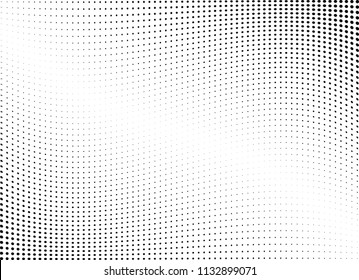 Abstract halftone wave dotted background. Halftone twisted grunge pattern, dot, circle.  Vector modern optical halftone pop art texture for poster, business card, cover, label mock-up, sticker layout
