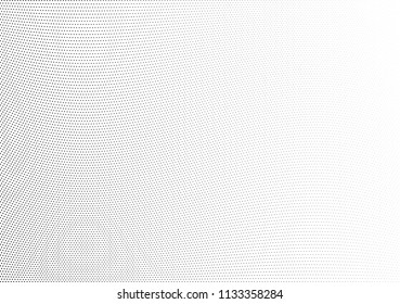Abstract halftone wave dotted background. Halftone twisted grunge pattern, dot, circle.  Vector modern optical halftone pop art texture for poster, business card, cover, label mock-up, sticker layout
