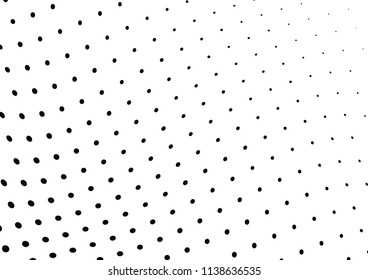 Abstract halftone wave dotted background. Halftone twisted grunge pattern, dot, circle.  Vector modern optical halftone pop art texture for poster, business card, cover, label mock-up, sticker layout