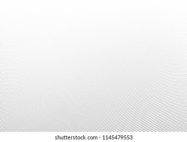 Abstract halftone wave dotted background. Halftone twisted grunge pattern, dot, circle.  Vector modern optical halftone pop art texture for poster, business card, cover, label mock-up, sticker layout