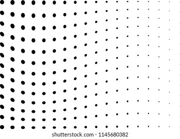 Abstract halftone wave dotted background. Halftone twisted grunge pattern, dot, circle.  Vector modern optical halftone pop art texture for poster, business card, cover, label mock-up, sticker layout