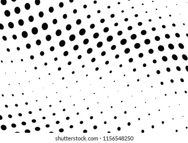 Abstract halftone wave dotted background. Halftone twisted grunge pattern, dot, circle.  Vector modern optical halftone pop art texture for poster, business card, cover, label mock-up, sticker layout