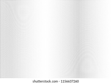 Abstract halftone wave dotted background. Halftone twisted grunge pattern, dot, circle.  Vector modern optical halftone pop art texture for poster, business card, cover, label mock-up, sticker layout