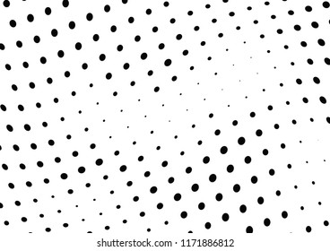 Abstract halftone wave dotted background. Halftone twisted grunge pattern, dot, circle.  Vector modern optical halftone pop art texture for poster, business card, cover, label mock-up, sticker layout
