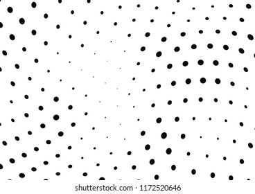 Abstract halftone wave dotted background. Halftone twisted grunge pattern, dot, circle.  Vector modern optical halftone pop art texture for poster, business card, cover, label mock-up, sticker layout