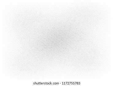Abstract halftone wave dotted background. Halftone twisted grunge pattern, dot, circle.  Vector modern optical halftone pop art texture for poster, business card, cover, label mock-up, sticker layout