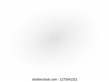 Abstract halftone wave dotted background. Halftone twisted grunge pattern, dot, circle.  Vector modern optical halftone pop art texture for poster, business card, cover, label mock-up, sticker layout
