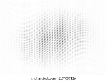 Abstract halftone wave dotted background. Halftone twisted grunge pattern, dot, circle.  Vector modern optical halftone pop art texture for poster, business card, cover, label mock-up, sticker layout