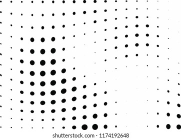 Abstract halftone wave dotted background. Halftone twisted grunge pattern, dot, circle.  Vector modern optical halftone pop art texture for poster, business card, cover, label mock-up, sticker layout