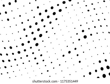 Abstract halftone wave dotted background. Halftone twisted grunge pattern, dot, circle.  Vector modern optical halftone pop art texture for poster, business card, cover, label mock-up, sticker layout