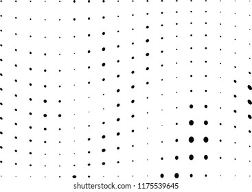 Abstract halftone wave dotted background. Halftone twisted grunge pattern, dot, circle.  Vector modern optical halftone pop art texture for poster, business card, cover, label mock-up, sticker layout