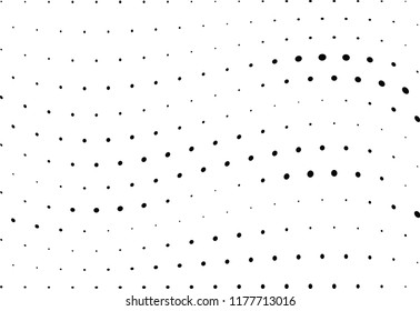Abstract halftone wave dotted background. Halftone twisted grunge pattern, dot, circle.  Vector modern optical halftone pop art texture for poster, business card, cover, label mock-up, sticker layout