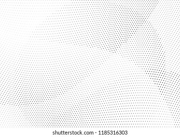 Abstract halftone wave dotted background. Halftone twisted grunge pattern, dot, circle.  Vector modern optical halftone pop art texture for poster, business card, cover, label mock-up, sticker layout