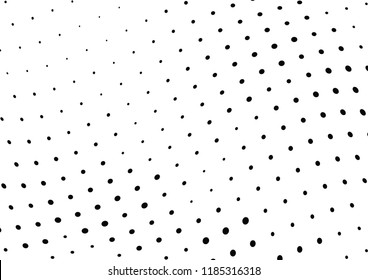 Abstract halftone wave dotted background. Halftone twisted grunge pattern, dot, circle.  Vector modern optical halftone pop art texture for poster, business card, cover, label mock-up, sticker layout