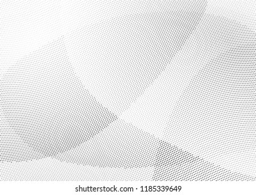 Abstract halftone wave dotted background. Halftone twisted grunge pattern, dot, circle.  Vector modern optical halftone pop art texture for poster, business card, cover, label mock-up, sticker layout