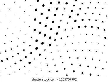 Abstract halftone wave dotted background. Halftone twisted grunge pattern, dot, circle.  Vector modern optical halftone pop art texture for poster, business card, cover, label mock-up, sticker layout