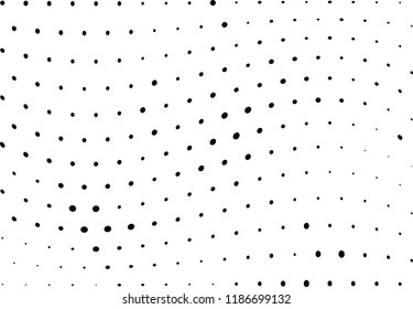 Abstract halftone wave dotted background. Halftone twisted grunge pattern, dot, circle.  Vector modern optical halftone pop art texture for poster, business card, cover, label mock-up, sticker layout