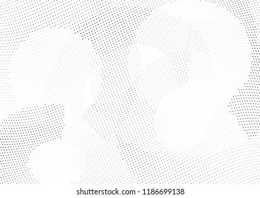 Abstract halftone wave dotted background. Halftone twisted grunge pattern, dot, circle.  Vector modern optical halftone pop art texture for poster, business card, cover, label mock-up, sticker layout