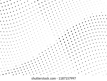 Abstract halftone wave dotted background. Halftone twisted grunge pattern, dot, circle.  Vector modern optical halftone pop art texture for poster, business card, cover, label mock-up, sticker layout