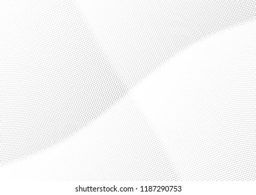 Abstract halftone wave dotted background. Halftone twisted grunge pattern, dot, circle.  Vector modern optical halftone pop art texture for poster, business card, cover, label mock-up, sticker layout