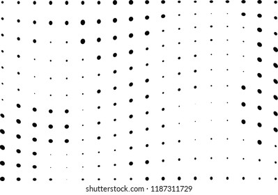 Abstract halftone wave dotted background. Halftone twisted grunge pattern, dot, circle.  Vector modern optical halftone pop art texture for poster, business card, cover, label mock-up, sticker layout