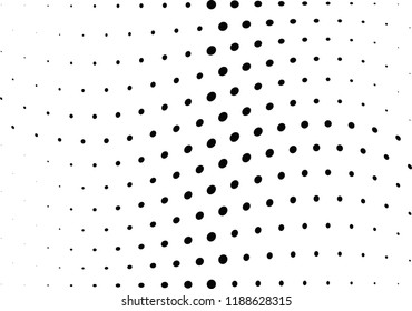 Abstract halftone wave dotted background. Halftone twisted grunge pattern, dot, circle.  Vector modern optical halftone pop art texture for poster, business card, cover, label mock-up, sticker layout